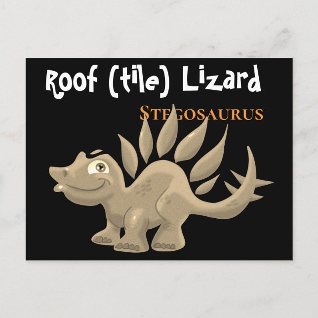 Stegosaurus Postcard (Front)