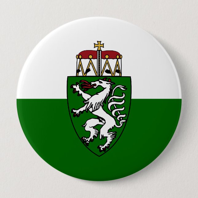 Steiermark, Austria 10 Cm Round Badge (Front)