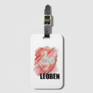 Steiermark Austria Leoben Luggage Tag