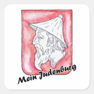Steiermark Austria Mein Judenburg Square Sticker