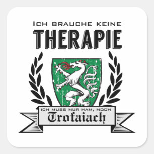 Steiermark Austria Therapy Trofaiach Square Sticker