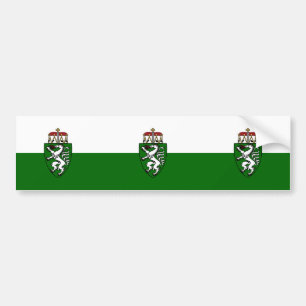 Steiermark (State), Austria flag Bumper Sticker