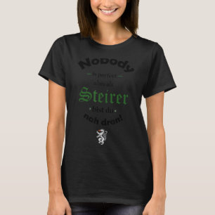 Steiermark With Steirer Panther And Crest Men Wom T-Shirt
