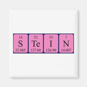 Stein periodic table name magnet