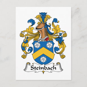 Steinbach Family Crest Postcard