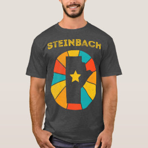 Steinbach Manitoba Canada Vintage Distressed Souve T-Shirt