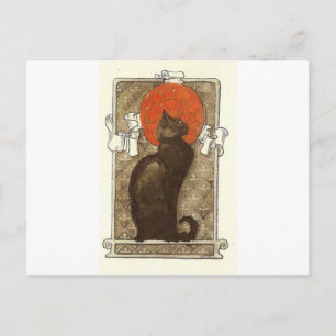 Steinlein's Cat - Art Nouveau Postcard
