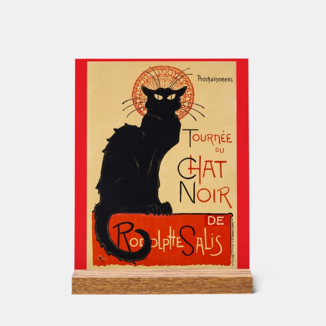 Steinlen Acrylic Sign (Front)