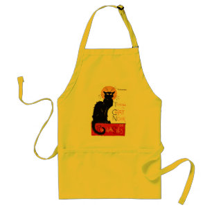 Steinlen Black Cat Standard Apron