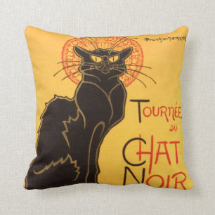 Steinlen: Chat Noir Cushion