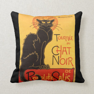 Steinlen: Chat Noir Cushion