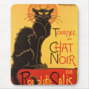 Steinlen: Chat Noir Mouse Pad