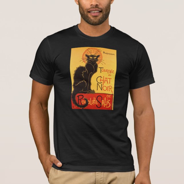Steinlen: Chat Noir T-Shirt (Front)