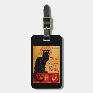 Steinlen's Le Chat Noir Luggage Tag