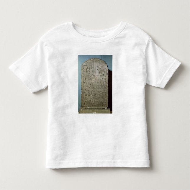 Stela commemorating the burial of the Apis Toddler T-Shirt (Front)