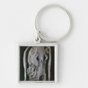 Stela depicting a ball player, from Guatemala Key Ring