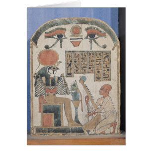 Stela of the harpist Djedkhonsuiuefankh