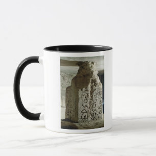 Stele with the text of a sacred law mug