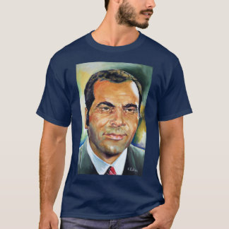 Stelios Kazantzidis portrait painting 3 T-Shirt