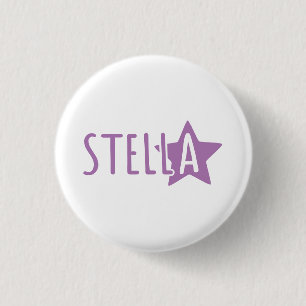Stella 3 Cm Round Badge