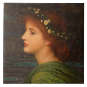 Stella (by Frank Dicksee) Ceramic Tile