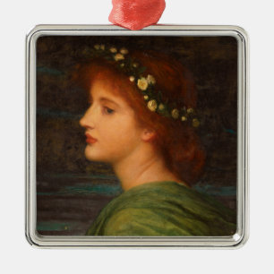 Stella (by Frank Dicksee) Metal Ornament