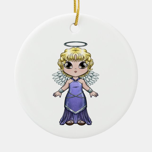Stella Ceramic Ornament (Front)
