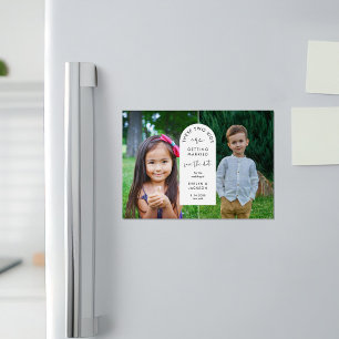 STELLA Childhood Photo Save the Date Announcement