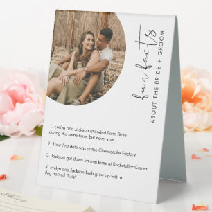 STELLA Fun Facts About the Bride and Groom Card