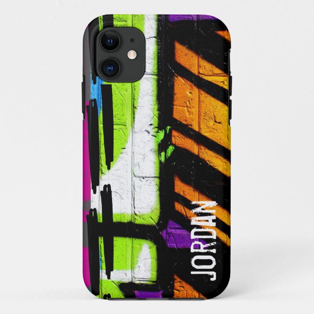 Stella Graffiti Personalise Spray Paint Case-Mate iPhone Case (Back)