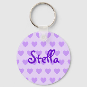 Stella in Purple Key Ring