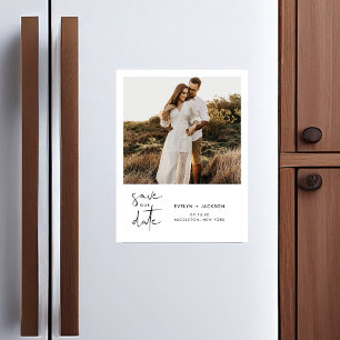 STELLA Photo Magnet Wedding Save The Date