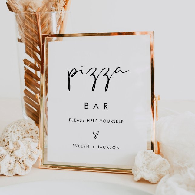 STELLA Pizza Bar Wedding Sign (Creator Uploaded)
