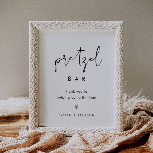 STELLA Pretzel Bar Wedding Sign (Creator Uploaded)