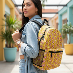 Stella Printed Backpack