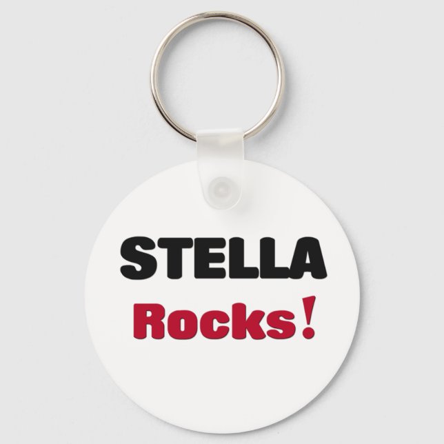 Stella Rocks Key Ring (Front)