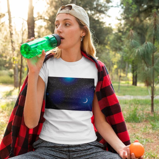 Stella Space Landscape Womens T-Shirt (Creator Uploaded)