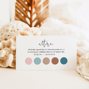 STELLA Wedding Guest Attire Enclosure Card