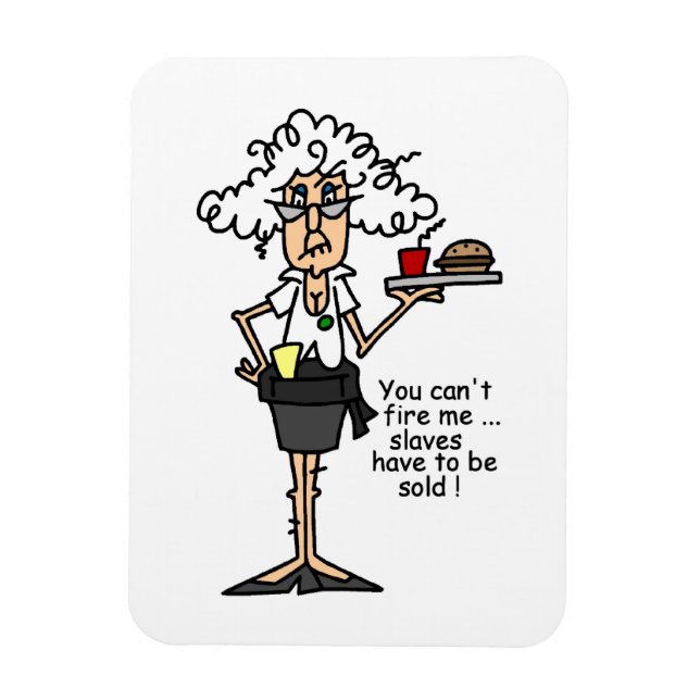 Stella With Attitude Humour Magnet (Vertical)