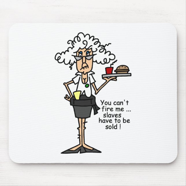Stella With Attitude Humour Mouse Pad (Front)