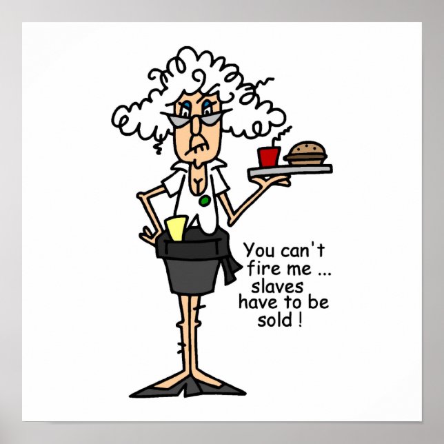 Stella With Attitude Humour Poster (Front)