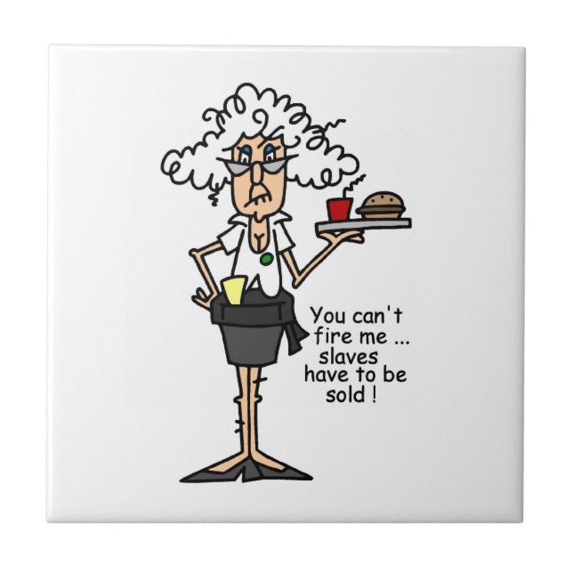 Stella With Attitude Humour Tile (Front)