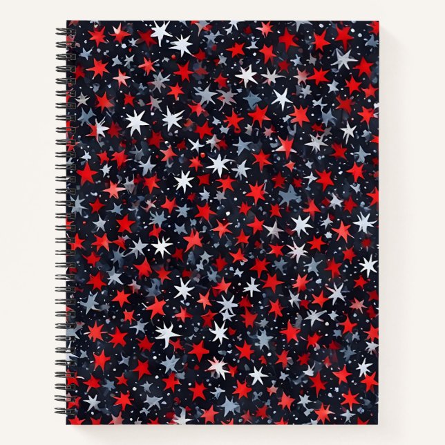 Stellae Rubrae et Argenteae Notebook (Front)