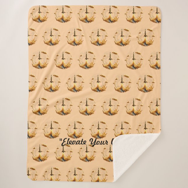 "Stellar Ascent Initiative" Sherpa Blanket (Front)