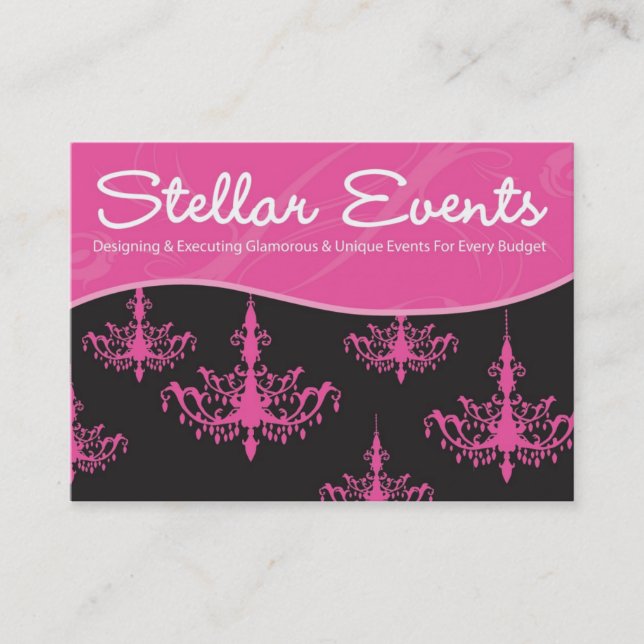 Stellar Events Business Card (Front)