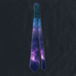 Stellar Illumination: Nebula with Glowing Stars Tie<br><div class="desc">Art by LEMAT WORKS // "Stellar Illumination: Nebula with Glowing Stars" captures the mesmerising beauty of a vibrant nebula surrounded by radiant stars. Perfect for space enthusiasts,  this design brings the wonders of the cosmos into your home.</div>