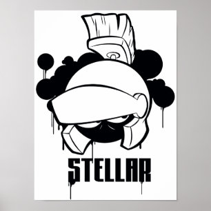 Stellar MARVIN THE MARTIAN™ Poster