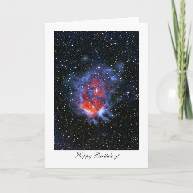 Stellar Nurseries RCW120 - Happy Birthday Card (Front)