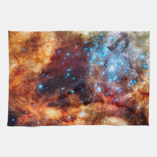 Stellar Nursery R136 Tarantula Nebula NASA Photo Tea Towel