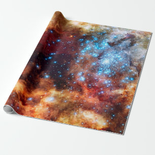 Stellar Nursery R136 Tarantula Nebula NASA Photo Wrapping Paper